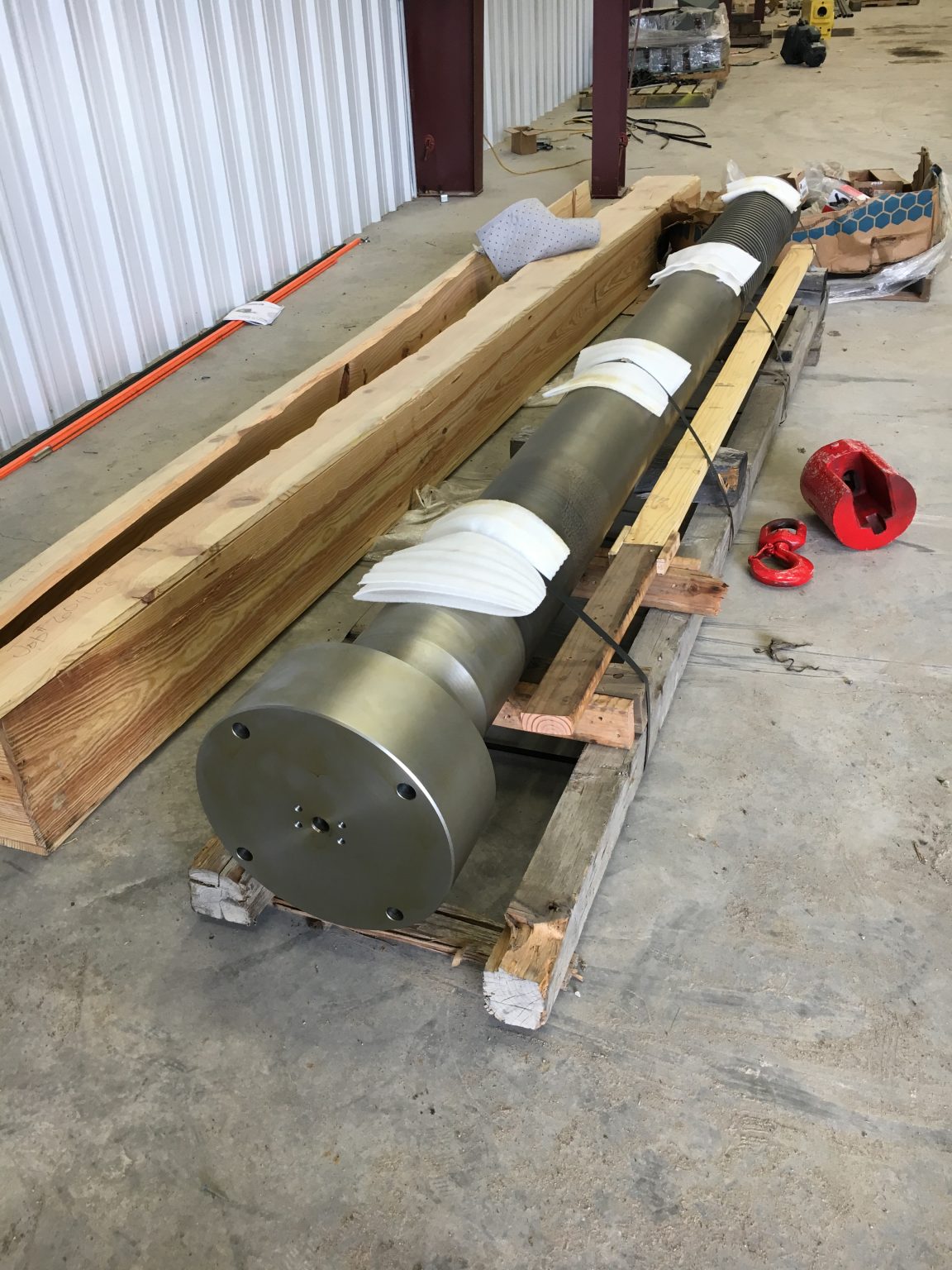 Repaired Tie Bar Columbia Machine Works