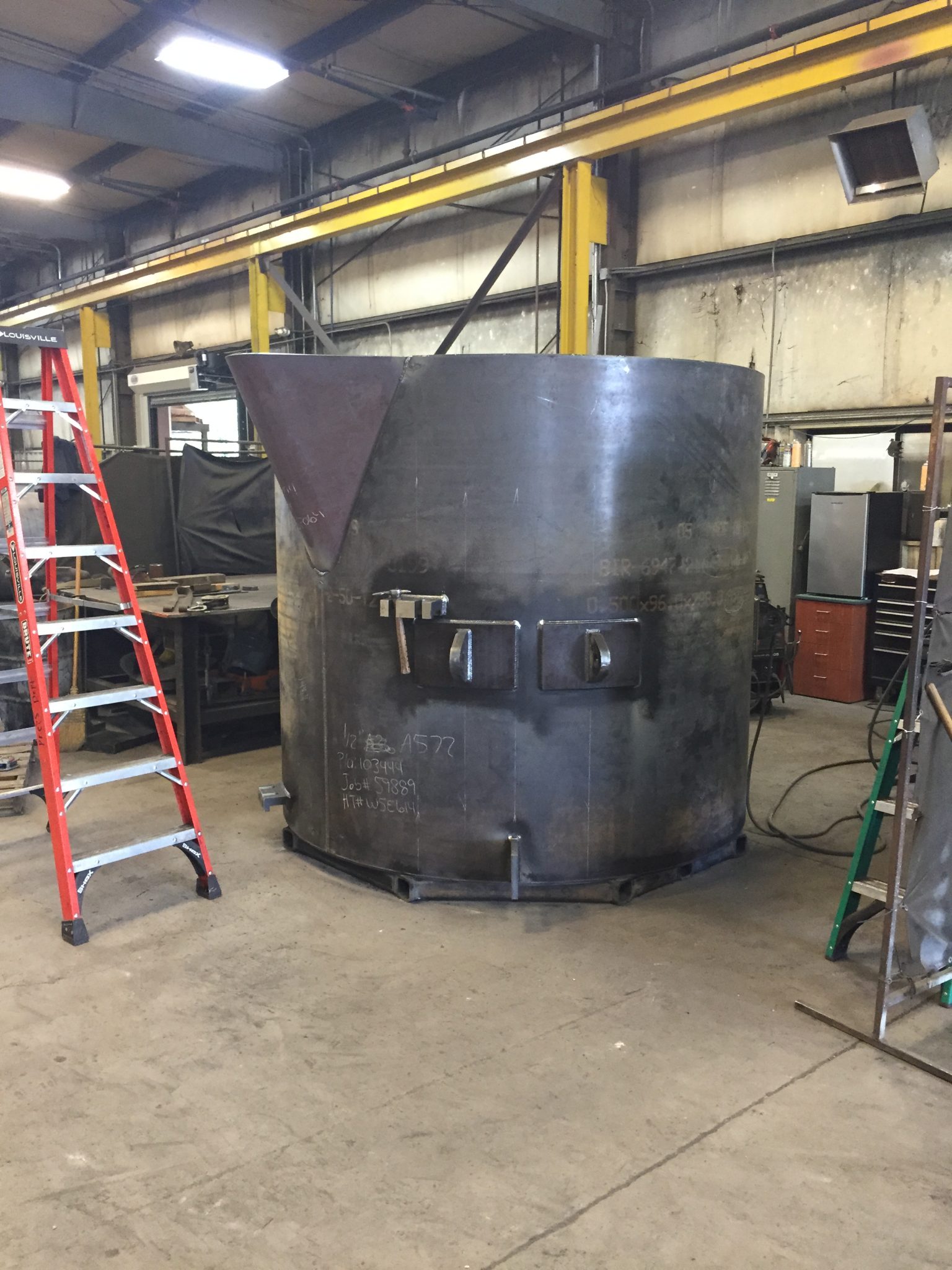 Crucible Fabrication for Furnace | Columbia Machine Works