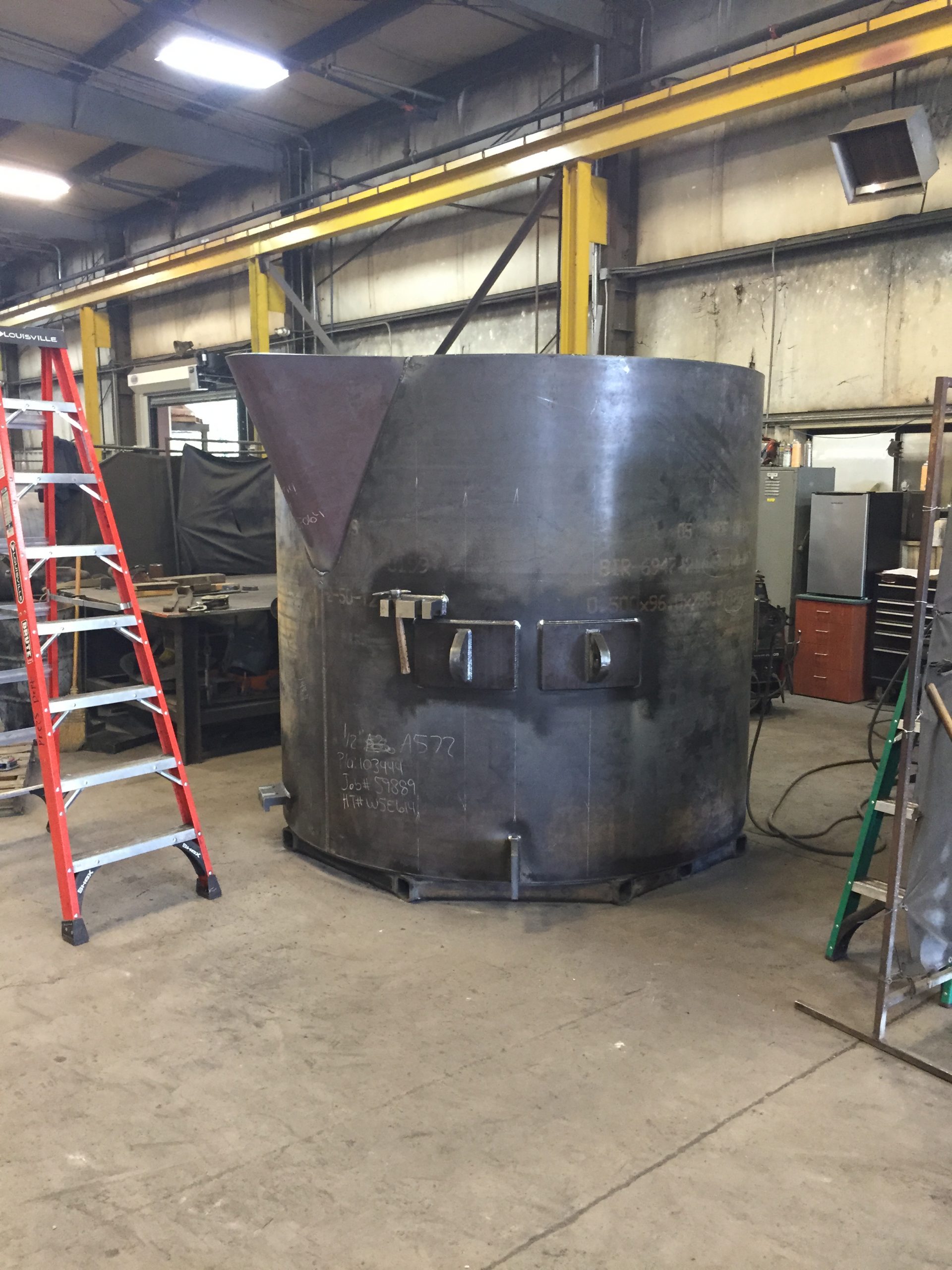 Crucible Fabrication for Furnace Columbia Machine Works