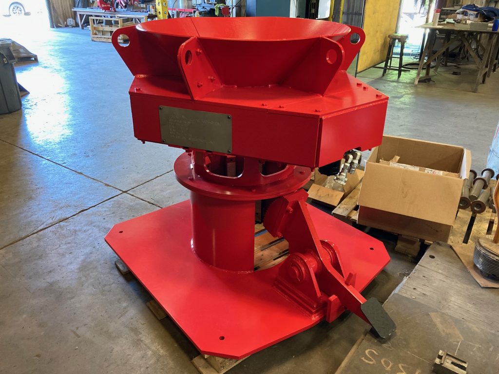 Completed Graphite Electrode Addition Station Columbia Machine Works