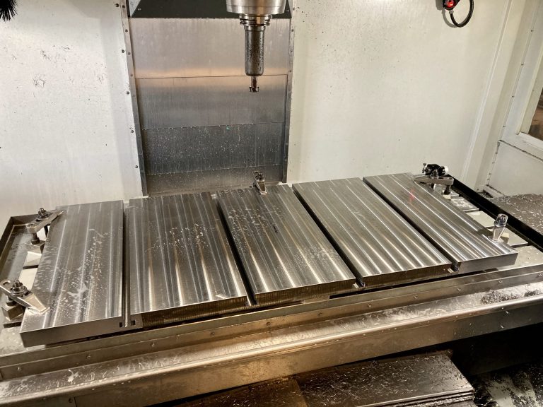 Machining New Stamping Press Bolster Plate Columbia Machine Works