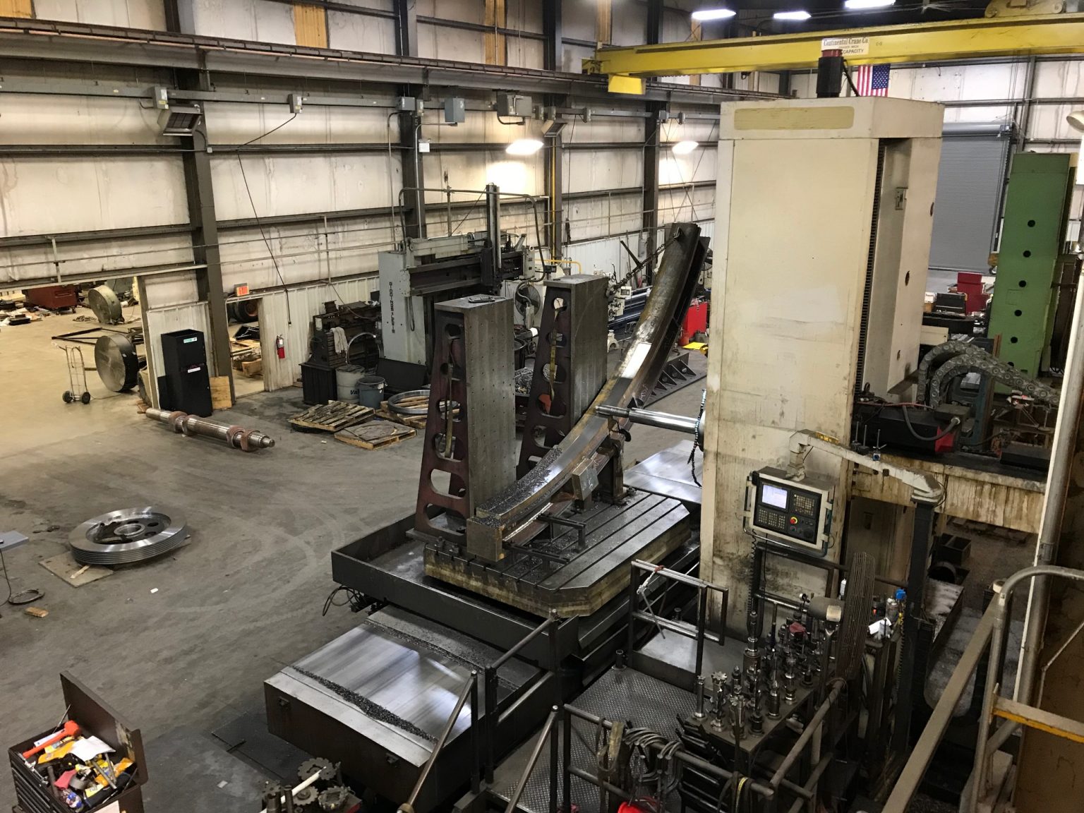 Heavy, Structural Steel CNC Machining Columbia Machine Works